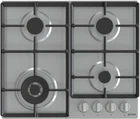 Варильна поверхня Gorenje газова, 60см, чугун, нерж