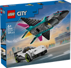 Конструктор Lego City Реактивний літак проти автомобіля 60489
