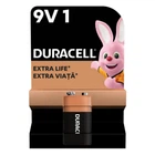 Батарейка крона Duracell 9V/6LR61 (1шт) (5000394125308)