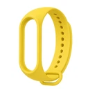 Ремешок для Xiaomi Mi Band 3/4 силиконовый, браслет для фитнес-трекера, Yellow