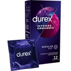 Презервативи Durex Intense Orgasmic рельєфні з стимулюючим гелем-змазкою 12 шт.