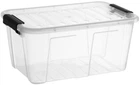 Ємність для зберігання Plast Team Home Box 8 л 23 x 16 x 33 см Прозора (2238tea-прозорий)