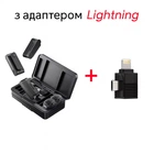 Подвійний бездротовий мікрофон Ulanzi A100 для iPhone та Android, Type-C + адаптер Lightning