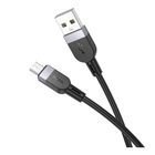 Кабель Hoco X109 Silicone Micro 2.4A Колір Чорний