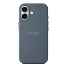 Чохол Silicone Case with MagSafe IC для iPhone 17 Anchor Blue