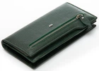 Женский кожаный кошелек DR. BOND WMB-2M зеленый