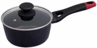 Ківш PYREX Optima 20 см 2,3 л з кришкою алюміній, чорний