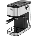Кавоварка Liberton LCM-2206, Black/Inox, 950W, ріжкова, резервуар для води 1л, ручний капучинатор, приготування 2 чашок одночасно
