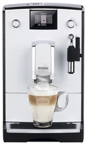 Кавомашина Nivona CafeRomatica 2.2л, зерно + мелена, ручний капучинатор, авторецептів - 5, сіро - чорний