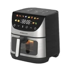 Аэрофритюрница 9,5л 2400Вт 43,4×35×40см Sokany SK-10066 Черная с серым