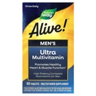 Мультивітаміни ультра для Чоловіків Alive! Men's Ultra Multivitamin Nature's Way 60 таблеток