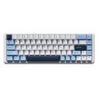 Клавіатура механічна бездротова Ajazz AK680 MAX (8+8K) Magnetic Switch RGB Wireless/BT/USB White