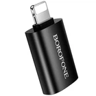 Переходник Borofone BV26 Lightning Male to USB Female USB2.0 (Black) (243647)