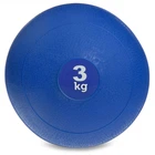 Слэмбол мяч набивной для кроссфита и фитнеса Slam Ball Record FI-5165-3 3кг d-23см Синий