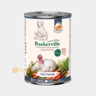 Консервований корм Baskerville FOS Holistic для цуценят та вагітних собак з індичкою