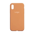 Чохол Silicone Case Full Size (AA) для iPhone Xr 02.Apricot