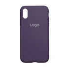 Чохол Silicone Case Full Size (AA) для iPhone Xs Max 78.Amethyst