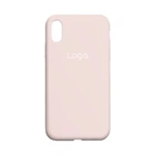 Чохол Silicone Case Full Size (AA) для iPhone Xr 81.Chalk Pink