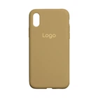 Чохол Silicone Case Full Size (AA) для iPhone Xs Max 29.Gold