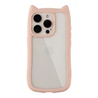 Чохол TPU+PC Cat Ears Case для iPhone 15 Pro Колір Pink