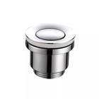 Донний клапан F61, автомат, 1 1/4", хром frap F61