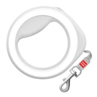 Повідець-рулетка для собак Waudog R-leash кругла зі світловідбивною стрічкою XS/M до 40 кг 2,9 м Білий (812715 Col)