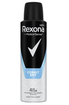 Антиперспирант-аэрозоль мужской Rexona Men Cobalt Dry, 150 мл