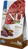 Сухі корми для собак Farmina Dog QUINOA DOG SKIN & COAT VENISON & COCONUT ADULT MINI з оленіною та кокосом
