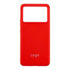 Противоударный Чехол Liquid Silicone (AA) для Xiaomi Poco X6 Pro 5G 14.Red