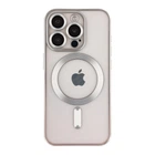 Чохол TPU Metallic Chrome Full Camera with Magsafe для iPhone 13 Pro Chrome Silver