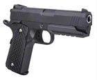 Игрушечный металлический пистолет Galaxy G25 Colt 1911 Rail на пульках