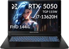 Ноутбук Dream Machines RG5050-17UA31 RG5050-17 17.3FHD IPS, Intel i7-13620H, 32GB, F1TB, NVD5050-8, DOS, черный