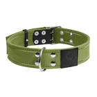 Ошейник для собак Collar хлопковая тесьма/двойной 45 мм х 56-71 см Брезент (6139 Col)