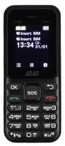 Мобільний телефон S180 2024 1.77" 2SIM, 600мА•год, чорний 2E 000331703