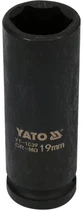 Головка торцевая ударная YATO шестигранная удлиненная 1/2" 19 мм (YT-1039)