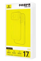 Чохол силіконовий Baseus Simple Anti Yellow для iPhone 17 Pro Transparent