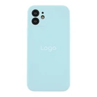 Чохол Silicone Case Full Size with Frame для iPhone 12 72.Kumquat