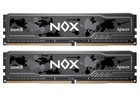 Память 16Gb x 2 (32Gb Kit) DDR5, 5600 MHz, Apacer NOX, черный, 40-40-40-80, 1.25V, с радиатором (AH5U32G56C522MBAA-2)