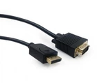 Кабель DisplayPort (M) - VGA (M), 1.8 м, черный, Cablexpert (CCP-DPM-VGAM-6)