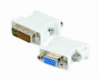Перехідник DVI-I (M) – VGA (F), Cablexpert, білий (A-DVI-VGA)
