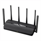 Роутер Mercusys MR37BE, черный, WiFi 7 (5GHz до 5760 MB/s / 2.4GHz до 688 MB/s), 1x2.5GLan / 2xGLan, 1x2.5GWan, MLO, 6 внешних
