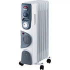 Обогреватель масляный Edler EDSH-77S7F, белый, 1500 Вт, 7 секций, 3 режима работы 600/900/1500 Вт, площадь обогрева 15м.кв,