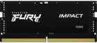 Память SO-DIMM, DDR5, 16Gb, 6000 MHz, Kingston Fury Impact, 1.35V, CL38 (KF560S38IB-16)
