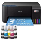 МФУ струменеве кольорове A4 Epson L3231, чорний, 5760х1440 dpi, до 33/15 стор/хв, USB, вбудоване СНПЧ, чорнило Epson 103 (C11CJ68408)
