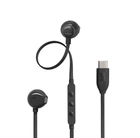 Навушники JBL Tune 305C, чорний, Type-C, мікрофон, 32 Ом, 102 дБ, однокнопковий пульт управління, технологія 'Pure Bass',