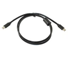 Кабель Type-C - Type-C, 0.8 м, черный, Atcom (12113)