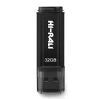 Флеш накопитель USB 32Gb Hi-Rali Stark, черный, USB 2.0 (HI-32GBSTBK)