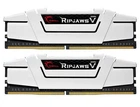 Пам'ять 16Gb x 2 (32Gb Kit) DDR4, 3600 MHz, G.Skill Ripjaws V, білий, 18-22-22-42, 1.35V, з радіатором (F4-3600C18D-32GVW)