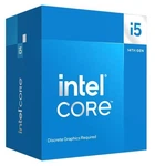 Процессор Intel Core i5 (LGA1700) i5-14400F, Box, 10x2.5 ГГц (Turbo Boost 4.7 ГГц, 16 потоков), L3 20Мб, Raptor Lake, 10 нм, TDP