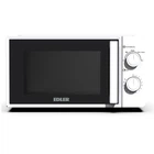 Микроволновая печь Edler EDMS-2071WMH, белый, 700W, 20л, обычная (соло), 5 уровней мощности, открывание ручкой